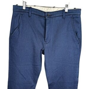 Levis Mens Navy Blue Chino Jogger Pants Elastic Cuff 194950013 Size 34x34